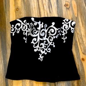 Strapless Bustier top